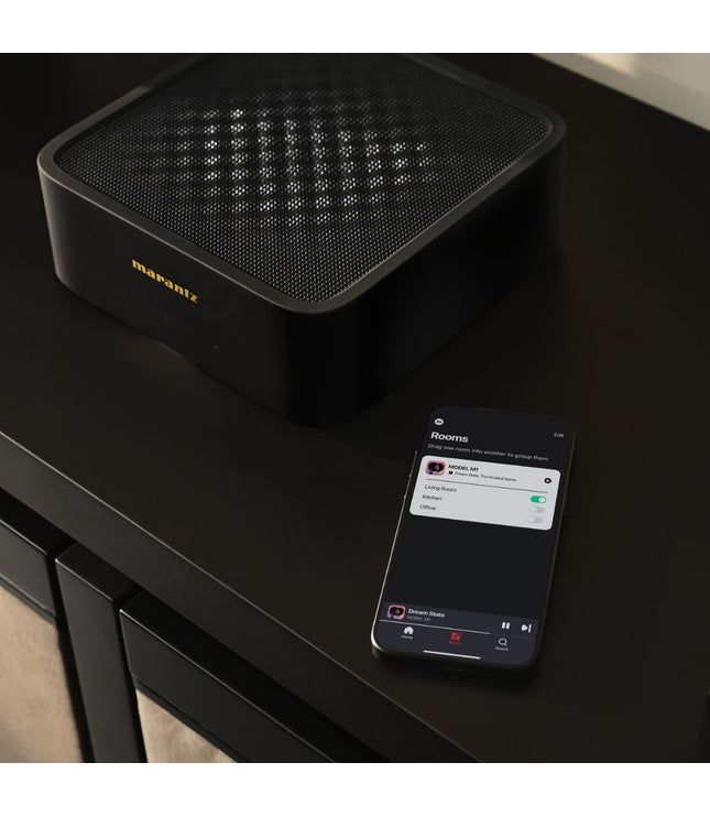 Marantz MODEL M1  -2ch Wireless Streaming Amplifier with 100W, eARC & HEOS Built in