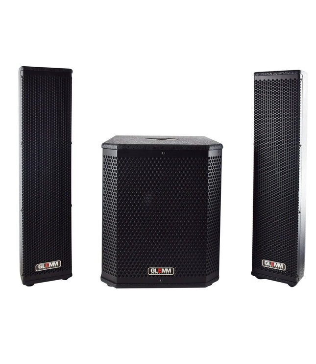 Glemm COMBO 900 Amplified Speakers - 900W Sound System