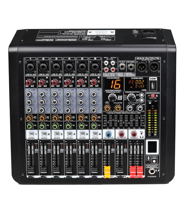 Glemm MXD 08 - 8 ch. Microphone Mixer With DSP