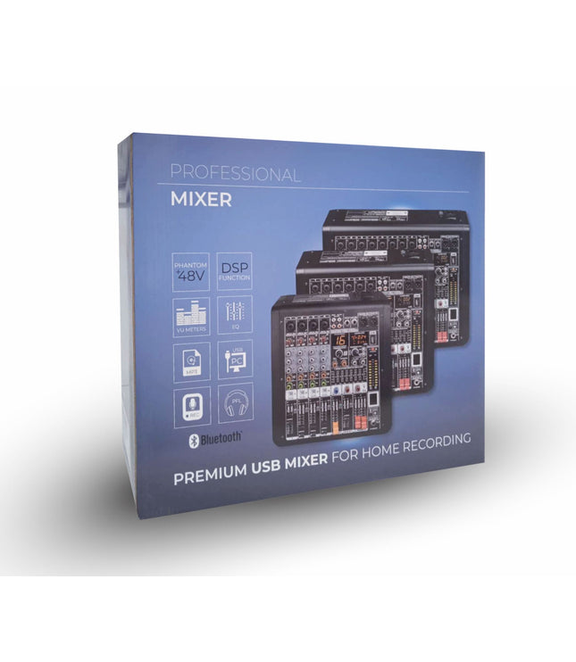 Glemm MXD 08 - 8 ch. Microphone Mixer With DSP