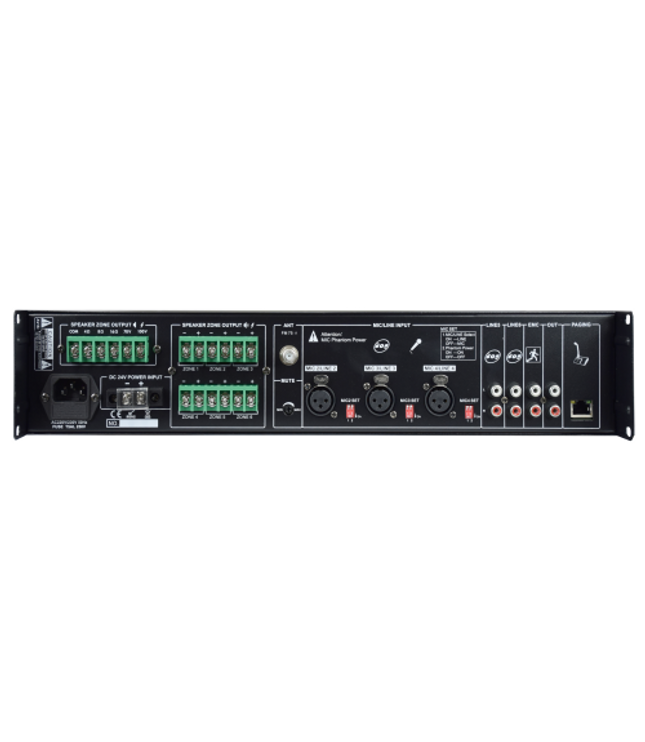 GLEMM PAA 480MZ | 480W Amplifier - 6 Zones