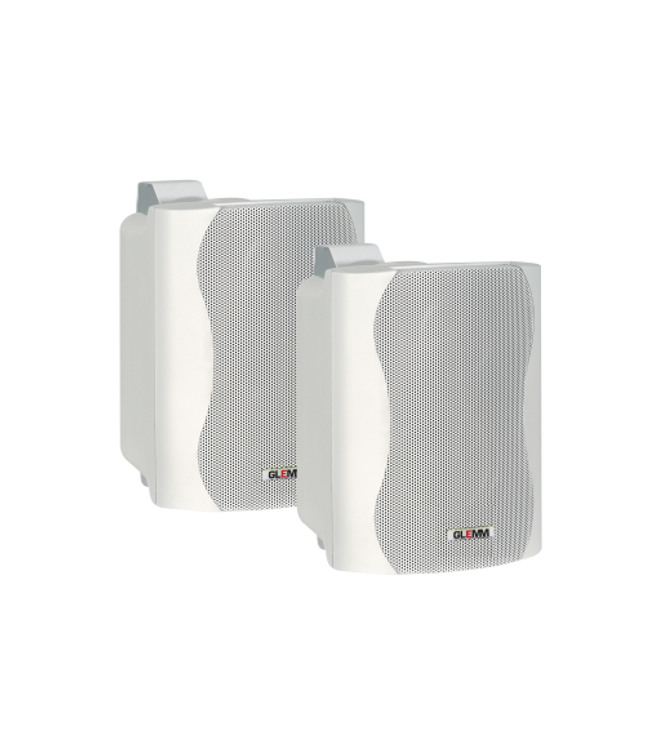 GLEMM BS 54W | 2 x 40W Speaker Pair , White