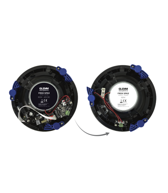 GLEMM FRDX SPK2 | Pair of wireless ceiling speakers
