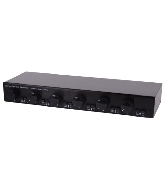 GLEMM CMT-999 | 6 zone switch with volume