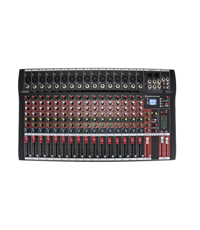 GLEMM MX 4816 | 16 Channel Microphone Mixer