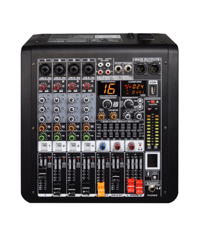 GLEMM MXD 06 | 6-Channel Microphone Mixer with DSP