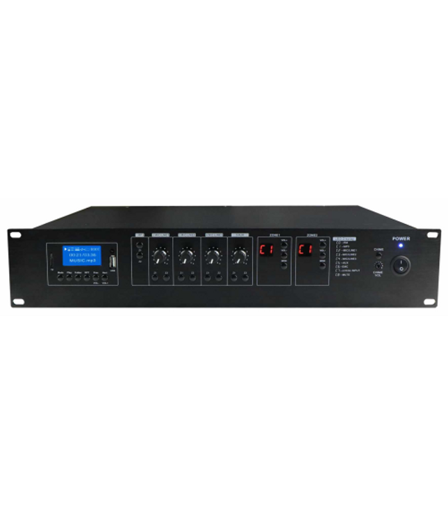 GLEMM PAA 2240 | 480W 2-Zone DAB Amplifier