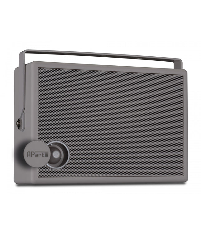 Biamp SMB6V-W - On-wall speaker with back plate and U-bracket, built-in volume control, 10
