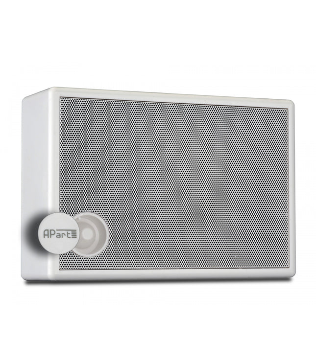 Biamp SM6V-W - On-wall speaker with built-in volume control, 100 volt / 6 watts