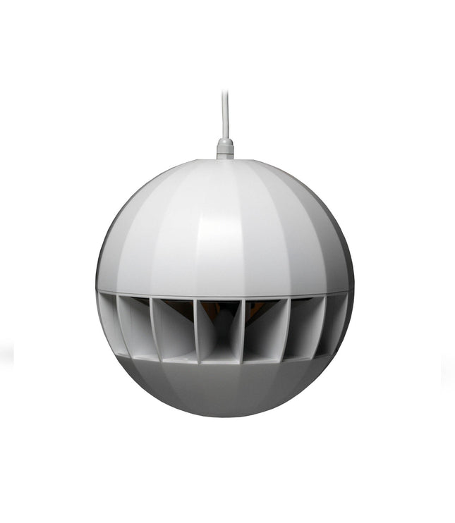 Biamp SPH20 - Pendant sphere loudspeaker with 360° dispersion cone, 100V/20W
