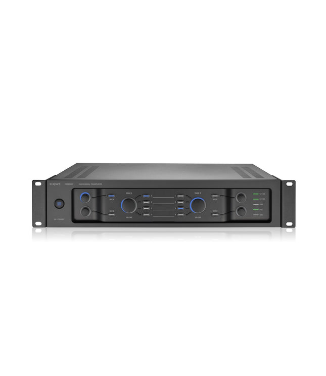 Biamp PREZONE2 - Stereo Pre-Amplifier, Ethernet and RS232 controlled