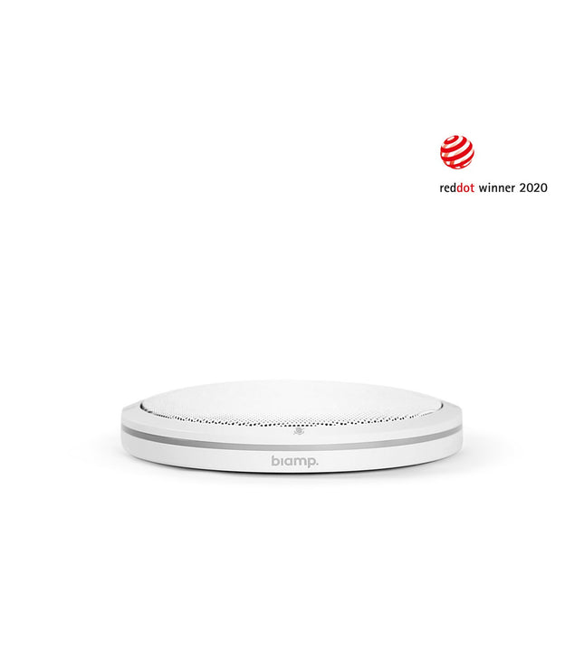 Biamp TTM-X-W AVB Beamtracking tabletop ceiling microphone