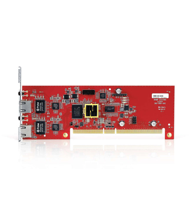 Biamp Tesira AVB-1 CK network card capable of up to 420x420 channels (Card Kit