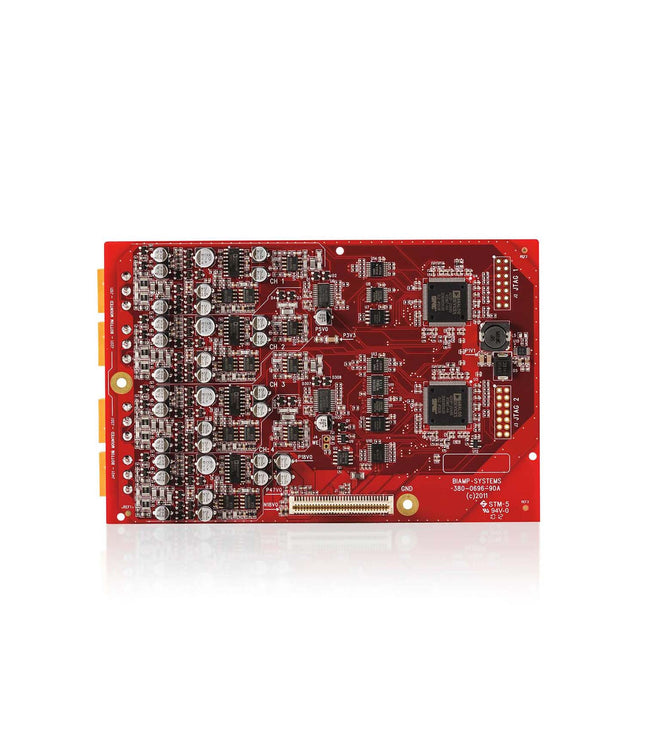 Biamp EEC4 | Tesira 4 channel mic/line input card with AEC for the EX-MOD