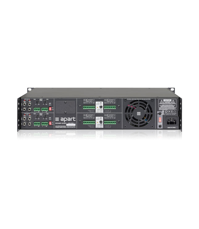 Biamp REVAMP 4240T - 4 Channel class D amplifier 4 x 240 Watts (& 70/100 Volts)