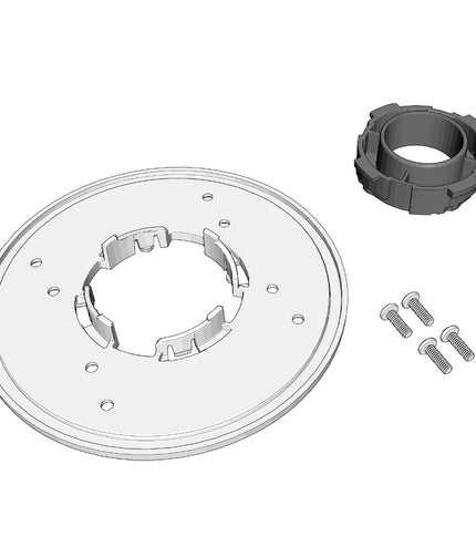 Biamp Parle TCMXDK Drywall ceiling plenum attachment