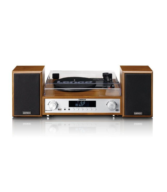 Lenco HiFi Stereo System with Record Player MC-160