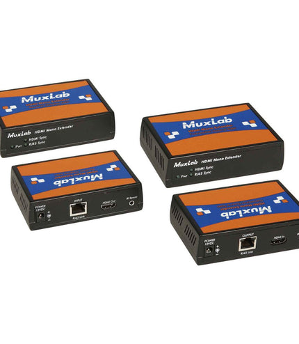 Muxlab - HDMI Extender Kit Plus, HDBT, UHD-4K