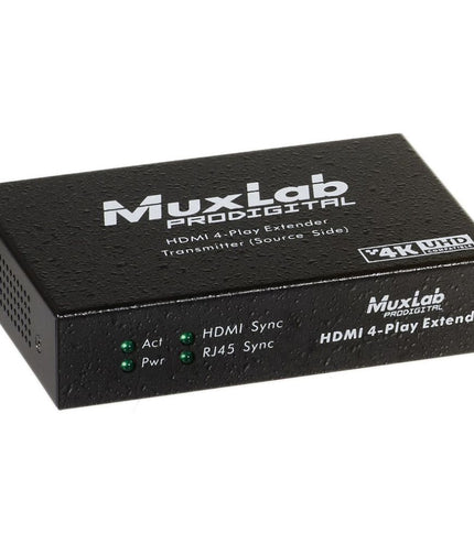 Muxlab - HDMI 4-Play Extender Kit, UHD-4K