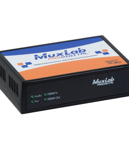 Muxlab - HDMI Audio Extractor with Dolby & DTS Downmixer