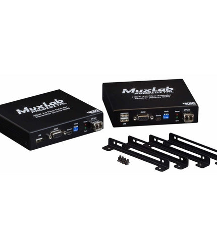 Muxlab - HDMI 2.0 Fiber Extender Kit, Single Mode