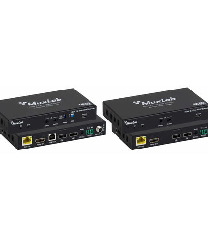 Muxlab - HDMI 2.0 KVM HDBT Extender Kit, 100m