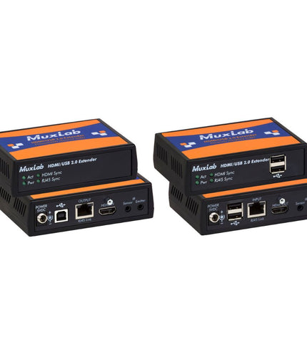 Muxlab - HDMI/USB2.0 Extender Kit, HDBT, 4K60