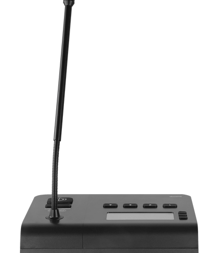 Biamp NPX-G1040 | 4-Button Paging Station with Gooseneck Mic