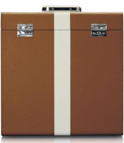 Lenco Carrying Suitcase for 30 records / White