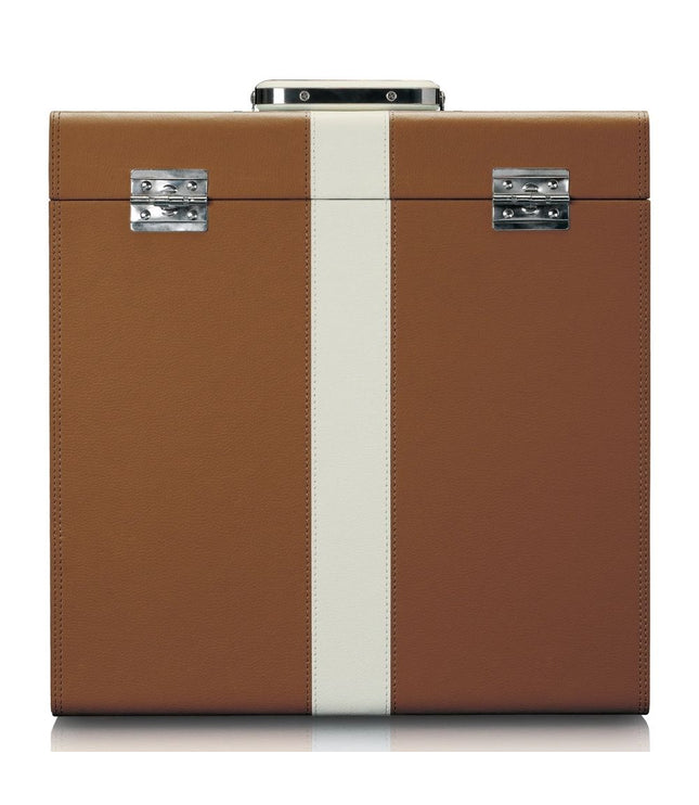 Lenco Carrying Suitcase for 30 records / White