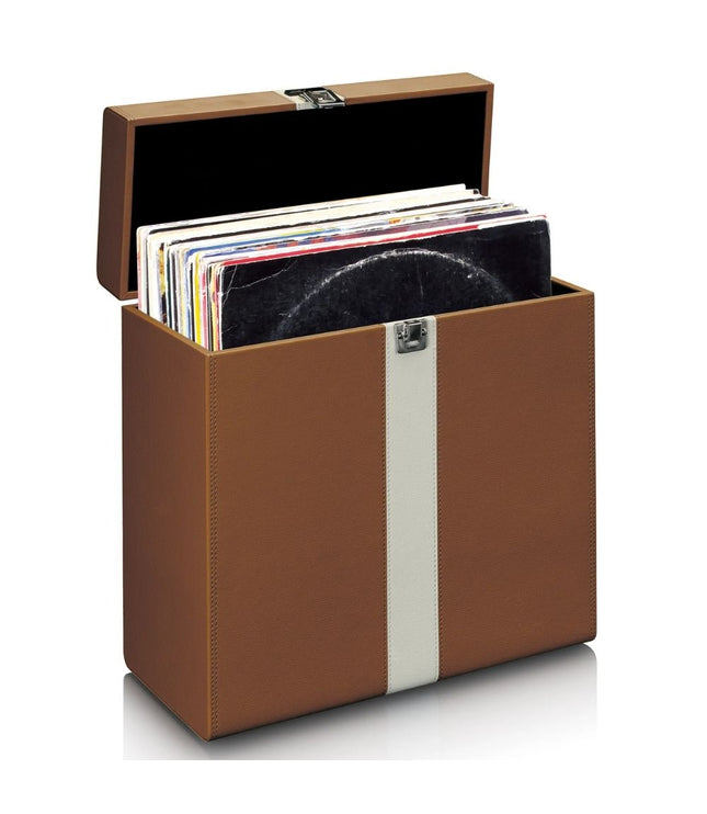 Lenco Carrying Suitcase for 30 records / White