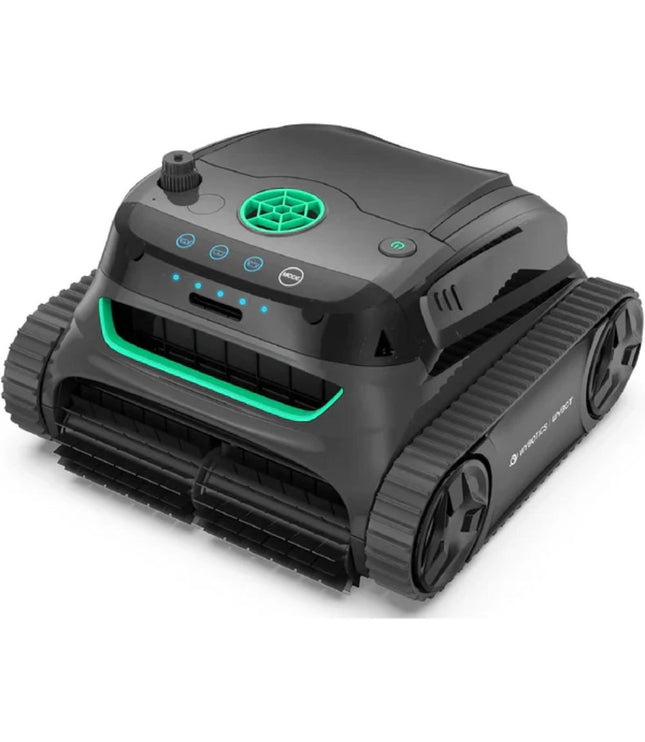 WYBOT S2 Solar Powered Robotic Pool Cleaner Self-Charging