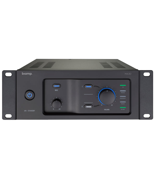 Biamp/Commercial MA30 - Audio Mixing Amplifier  9.5"  70 - 100 V