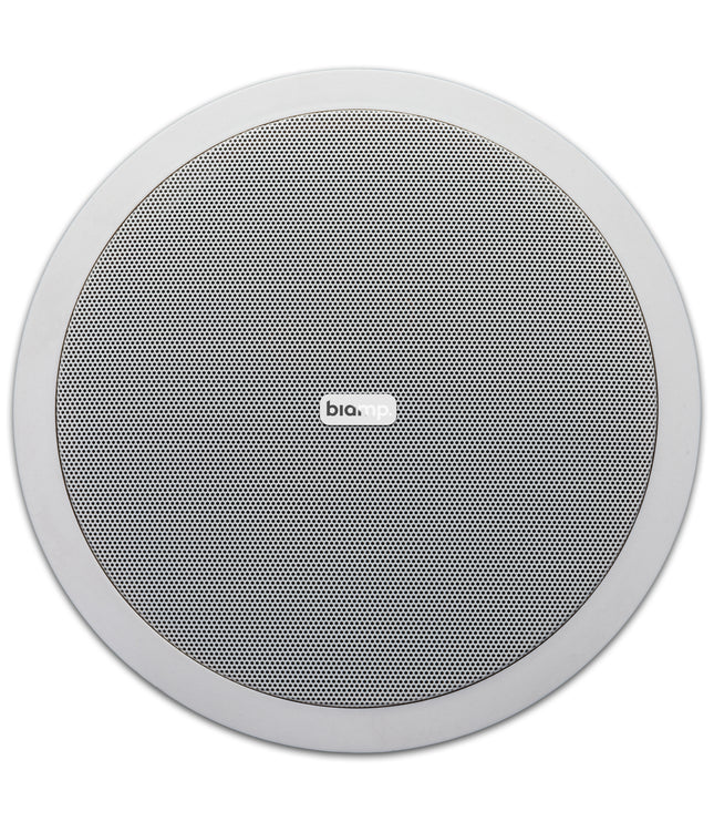 Biamp/Commercial CMX20T White 8" Ceiling Speaker 70 - 100 volt / 20 watts