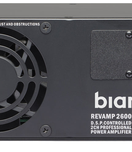 Biamp/Commercial REVAMP2600 Audio Power Amplifier
