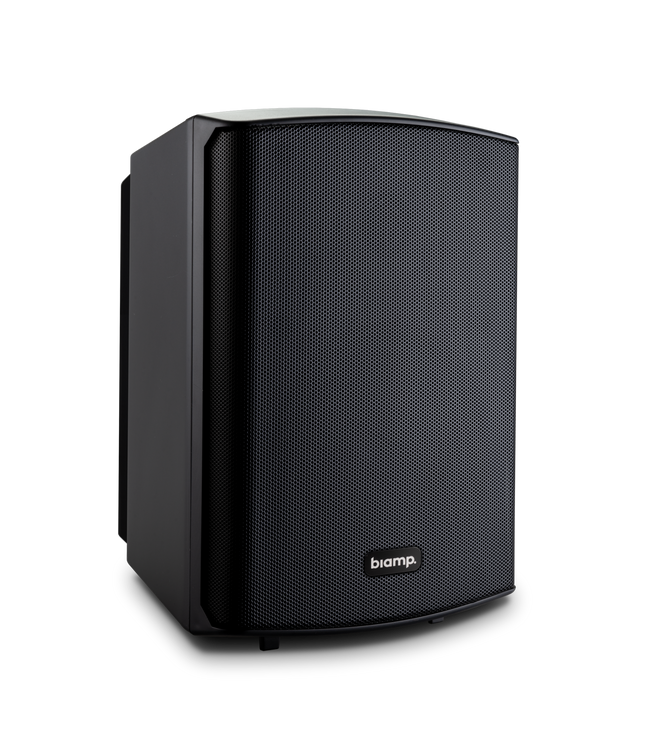Biamp SDQ5PIR-BL -  Stereo loudspeaker set including IR and RS232 remote control.
