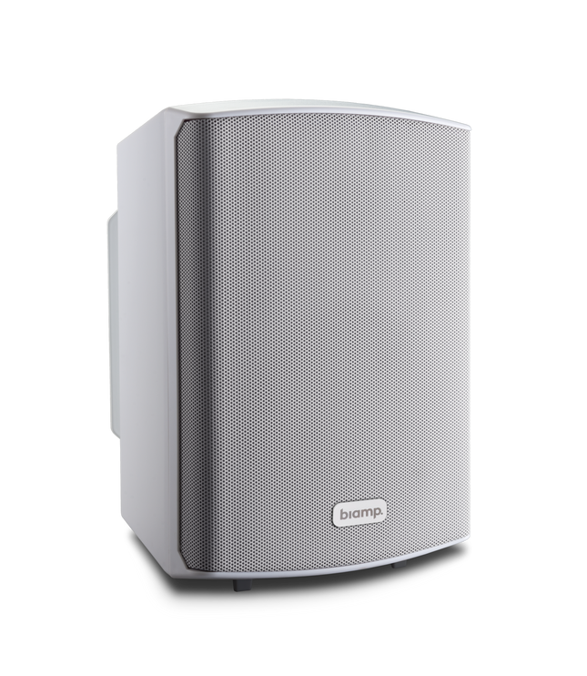 Biamp SDQ5PIR-W -  Stereo loudspeaker set including IR and RS232 remote control