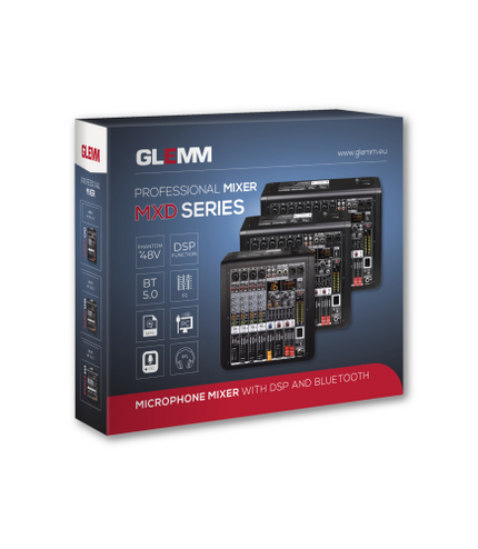 GLEMM MXD 06 | 6-Channel Microphone Mixer with DSP