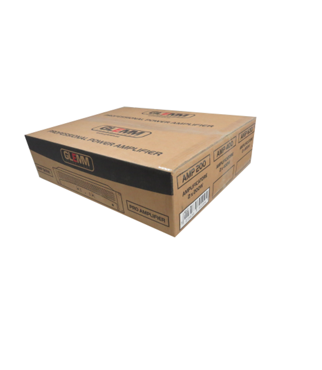 GLEMM AMP 200 | 2 x 200W Stereo Amplifier