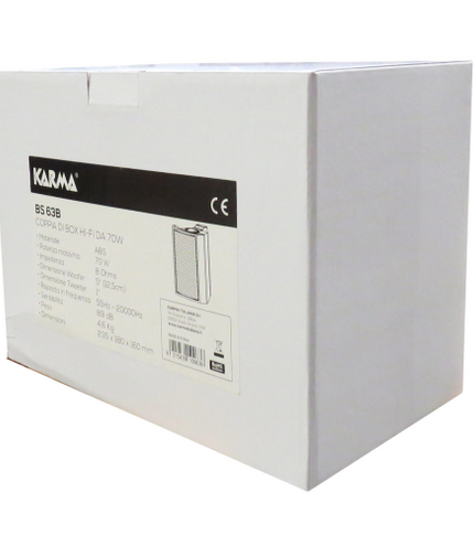 GLEMM BS 63B | Pair of 2 x 50W Speakers