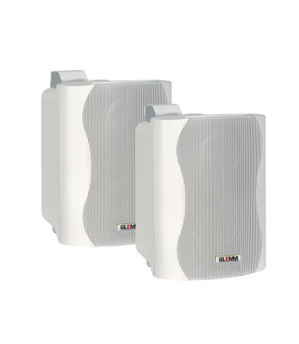 GLEMM BS 54W | 2 x 40W Speaker Pair , White