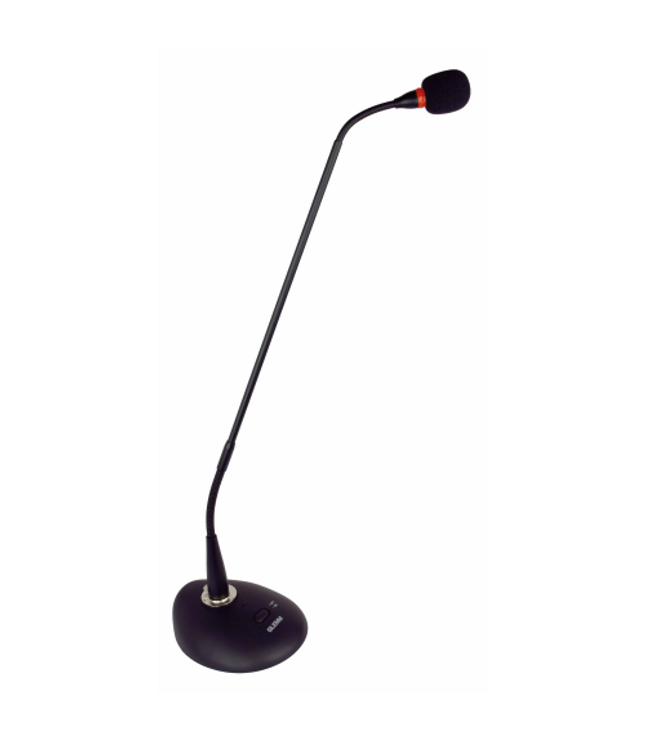 GLEMM DMC 973 | Double joint desktop microphone with on/off button
