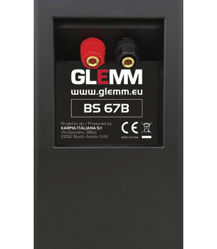 GLEMM BS 67B | Pair of 2 x 70W impedance HI-FI boxes