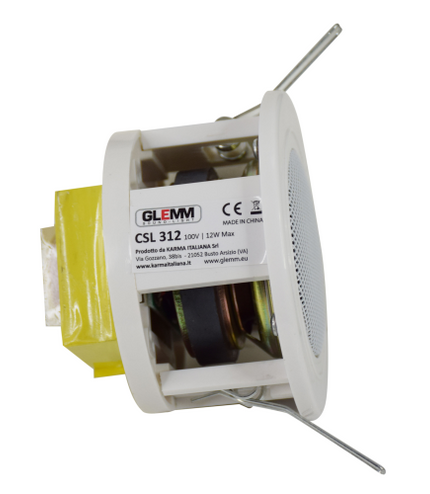 GLEMM CSL 312 | 100V - 3/6/12W Speaker