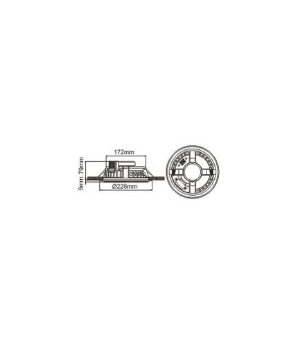 GLEMM CSL620 | 20W in-ceiling speaker with transformer.