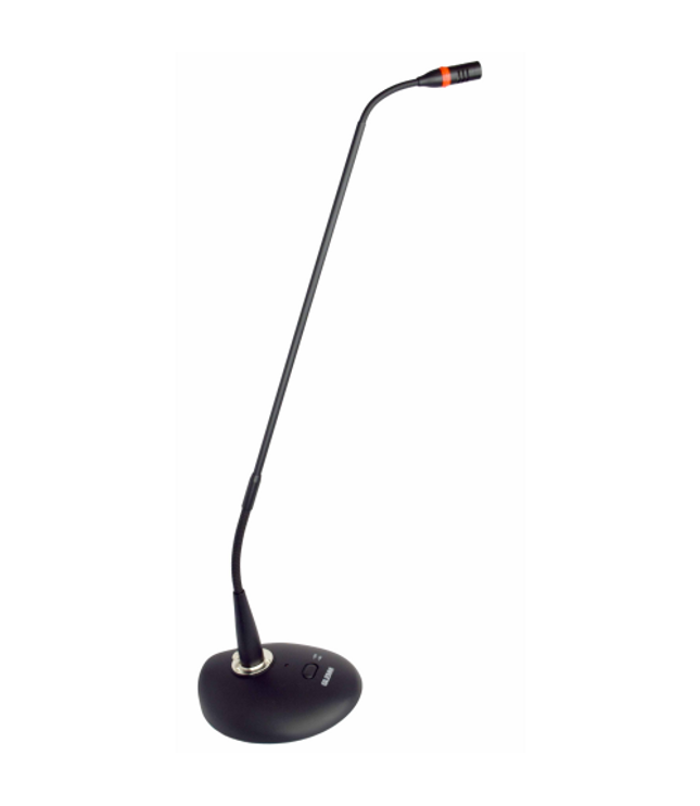 GLEMM DMC 973 | Double joint desktop microphone with on/off button