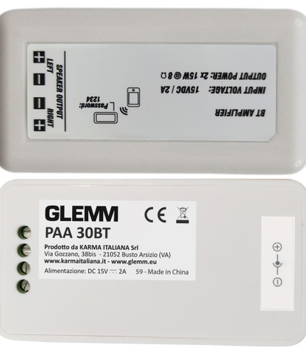 GLEMM PAA 30BT | Mini amplifier ST 2x30W