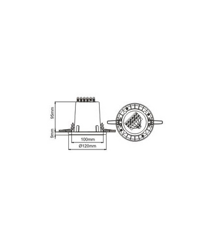 GLEMM CSL 310T | Diffuser with 12w transformer