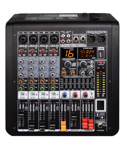 GLEMM MXD 06 | 6-Channel Microphone Mixer with DSP