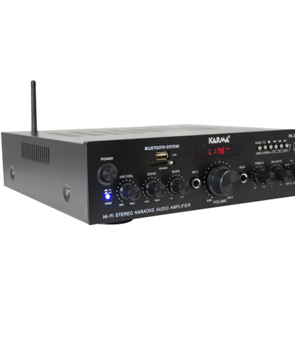 GLEMM PA 2380BT | Stereo amplifier 2x50W Display, MP3, Bluetooth